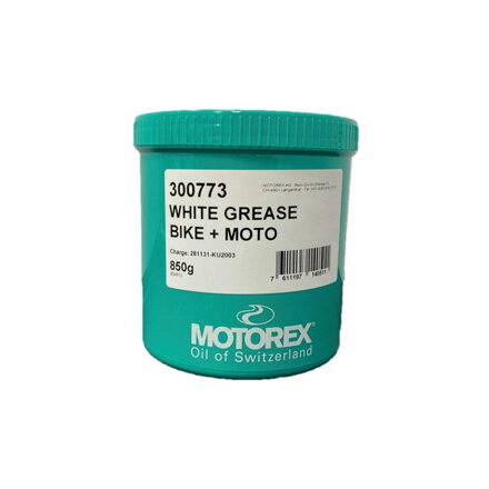 MOTOREX Vazelína WHITE GREASE 628 850g