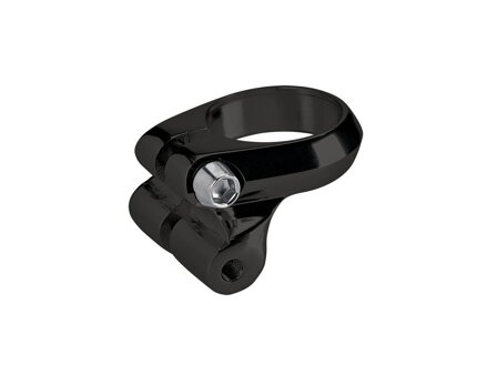 Electra 28.6mm Seatpost Clamp with Rack Mounts - Čierna