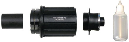 Tělo ořechu Freehub Bontrager Race Lite/Race X Lite/Aeolus v2, 9 rychlostí - Čierna