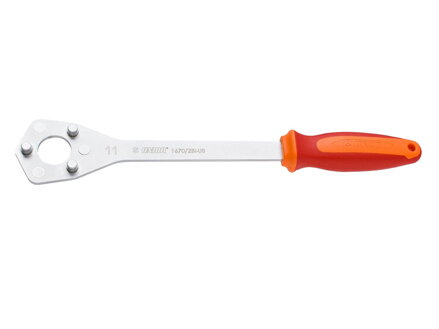 Unior 11/12 Tooth Cassette Wrench - Červená