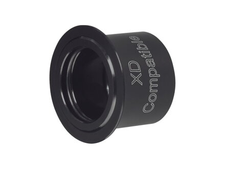 Zátka osy DT240 XDR, 12 mm, pravá strana - Čierna
