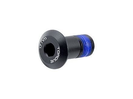 Trek M10x1mm Full Suspension Rocker Pivot Bolt - Modrá/čierna