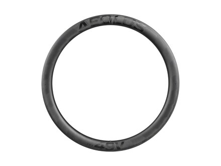 Bontrager Aeolus Pro 49V 700c TLR Disc Road Rim - Čierna