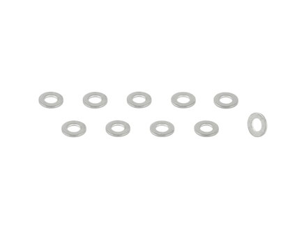 Bontrager Aeolus Pro Spoke Nipple Washers - Strieborná