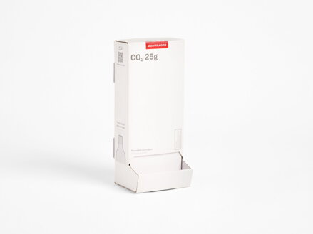 Bontrager CO₂ Cartridge Tub 20 ks - Čierna