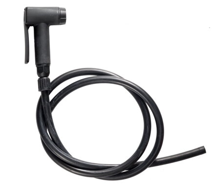 Hlava pumpy Bontrager Charger s hadicí - Čierna