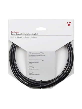 Sada brzdového bowdenu Bontrager Comp - Čierna