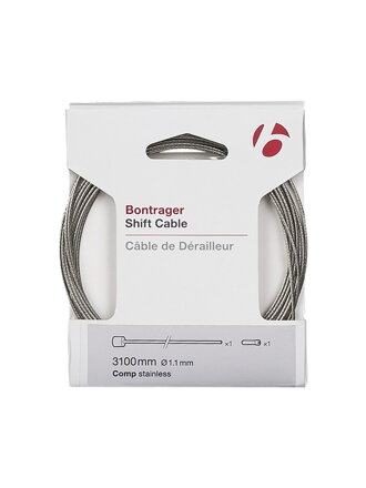 Bontrager Comp Shift Cable - Oceľová