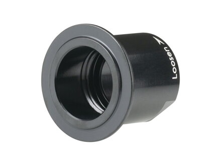 Bontrager MST-148 Micro Spline Drive Side Axle End Cap - Čierna