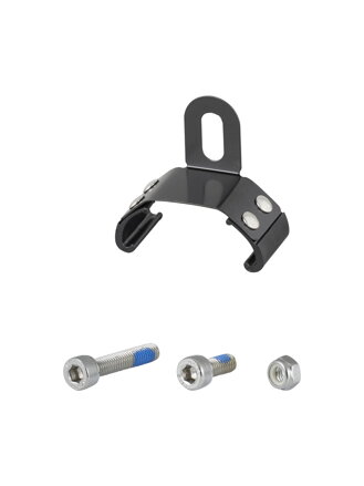 Bontrager NCS 45mm Fender Alloy Rear Hanger - Šedá