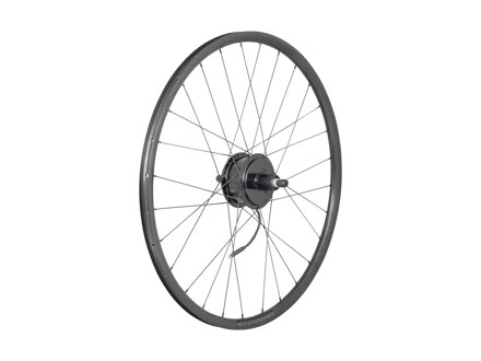 Bontrager Paradigm TLR 700c Disc 12-Speed Hyena Road Rear Wheel - Čierna