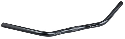 Bontrager Satellite 25.4 35 Degree Cruiser Handlebar - Čierna
