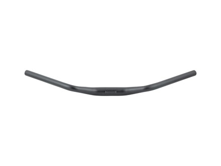 Bontrager Satellite 31.8 Polished Alloy Cruiser Handlebar - Čierna