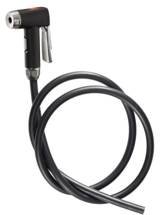 Hlava pumpy Bontrager SuperCharger s hadicí - Čierna