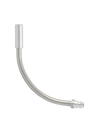Bontrager 90-Degree V-Brake Noodle Cable Guide - Strieborná