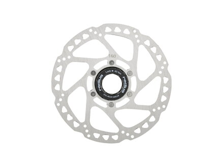 C-Star RT900 Centerlock Brake Rotor - Strieborná/čierna