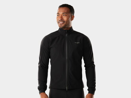 Cyklistická bunda do dažďa ﻿Trek Circuit Rain Cycling Jacket - Čierna