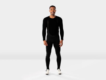 Cyklistické nohavice s trakmi Trek Circuit Softshell Cycling Bib Tight