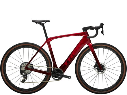 Domane+ SLR 7 AXS - Carbon Red Smoke