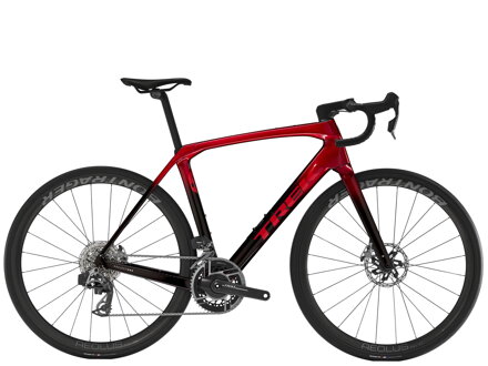 Domane SLR 9 AXS Gen 4 - Metallic Red Smoke to Red Carbon Smoke