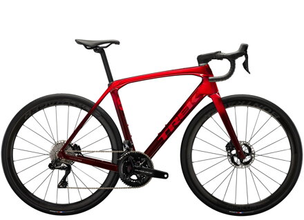 Domane SLR 9 Gen 4 - Metallic Red Smoke to Red Carbon Smoke