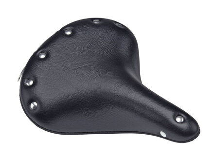 Electra Classic Faux Leather Bike Saddle - Čierna