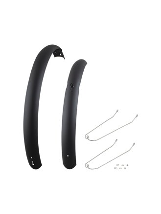 Electra Townie Go! 8D Fender Set - Čierna