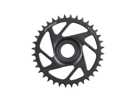 FSA eMTB Bosch Gen 4 Compatible 36 Tooth Chainring - Čierna
