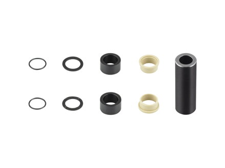 Fox Rear Shock Mounting Hardware Kit - Čierna/biela