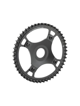 Gates CDX Bosch Gen 4 Belt Drive Chainring - Čierna