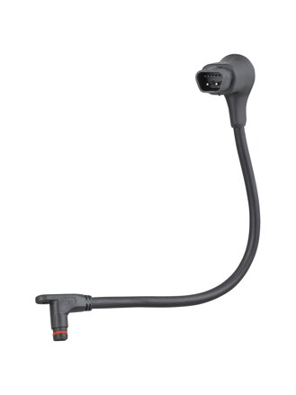 Hyena Range Extender Step-Thru Battery Cable - Čierna