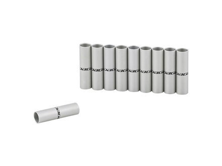 Jagwire Double Ended 5mm Ferrules Pack of 10 - Šedá