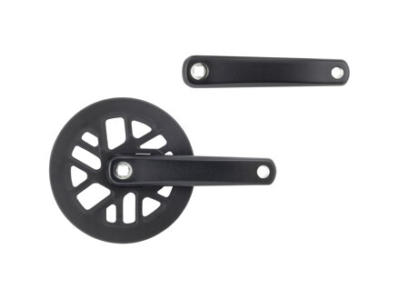 Prowheel 40T Square Crank with Bashguard - Čierna