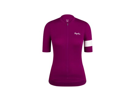 Dámsky cyklistický dres Rapha Core Lightweight - Fialová/biela