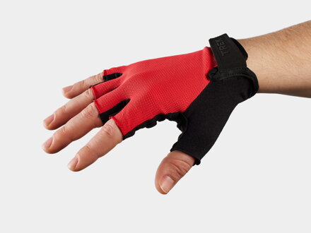 Cyklistické rukavice Trek Solstice Gel Unisex Cycling Glove - Viper Red