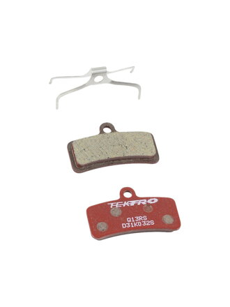 Tektro Q13RS with Return Spring Brake Pads - Chrómová