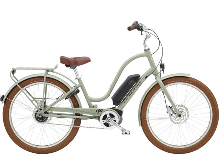 Townie Go! 5i Step-Thru - Green Tea