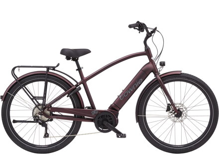 Townie Path Go! 10D EQ Step-Over - Matte Oxblood
