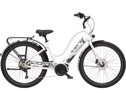 Townie Path Go! 10D Step-Thru - Pearl White