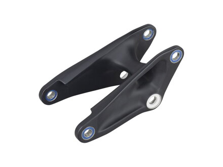 Trek Rail 29 Matte Finish Rocker Link - Deep Smoke