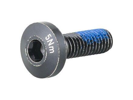 Trek 2024 Fuel EXe Alloy M6x1x19mm Battery Assembly Fastener - Čierna