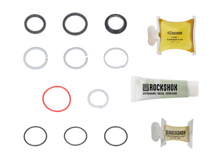 Trek 2024 Supercaliber Air Sleeve 100 Hour Kit by RockShox - Čierna