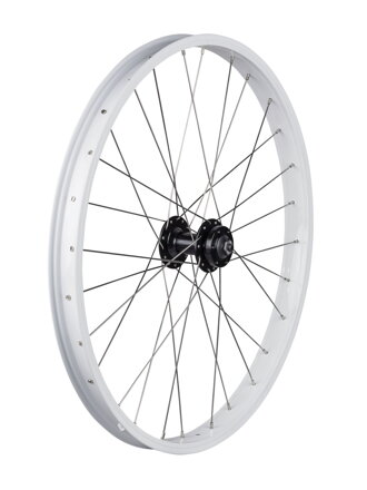 Trek Kids' 28 Hole 24" 6-Bolt Disc Wheel - Trek White