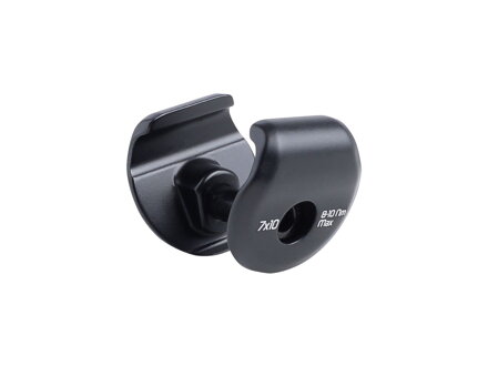 Trek 2-Bolt Seatpost 7x10mm Saddle Clamp Ears - Čierna