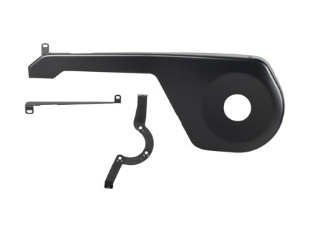 Trek 2023 Fetch+ 4 Cargo Box Chainguard with Bracket - Trek Black