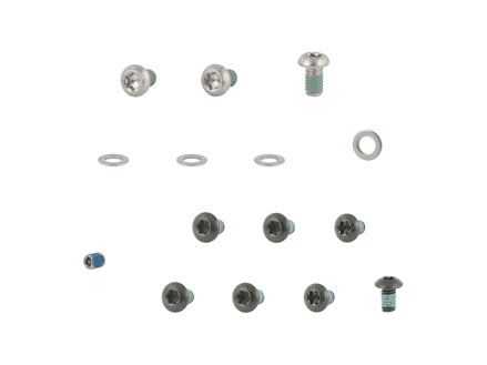 Trek Fetch+ 4 Chainguard Assembly Hardware Kit - Čierna