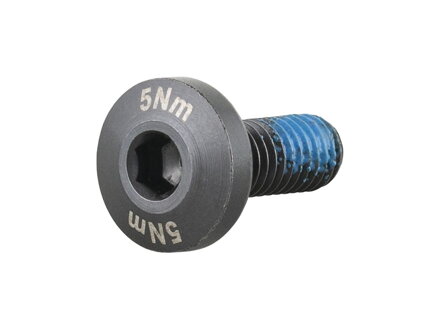 Trek 2023 Fuel EXe Carbon M6x1x16mm Battery Assembly Fastener - Čierna