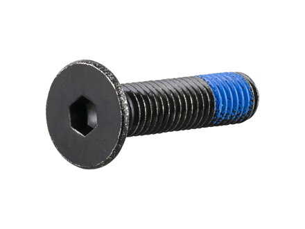 Trek 2023-2024 Fuel EXe Main Pivot Axle Flat Head Cap Bolt - Čierna