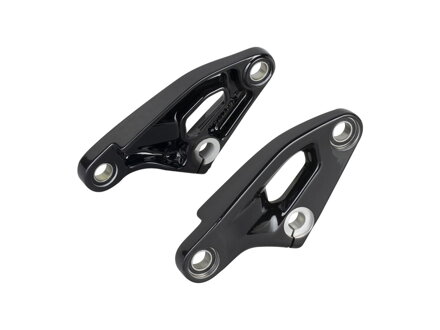 Trek 2024 Fuel EXe Carbon Paint Match Aluminum Rocker Links - Deep Smoke