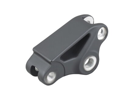 Trek 2021-2023 Powerfly FS Paint Match Upper Rocker Links - Trek Black/metalická tmavá strieborná